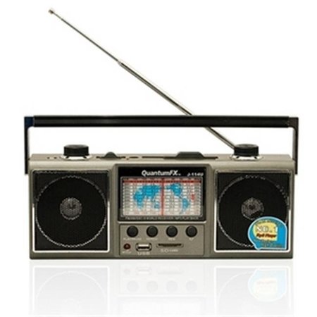 QUANTUM FX QUANTUM FX J-114U Quantum FX J-114U AM-FM-SW1-SW9 Radio USB-SD Player J-114U